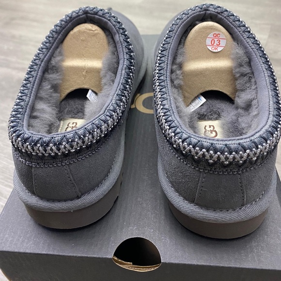 UGG Men's Charcoal Slip-Ons - Picture 2 of 4